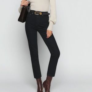 Reformation Liza ultra high rise straight jeans 26 (27) read